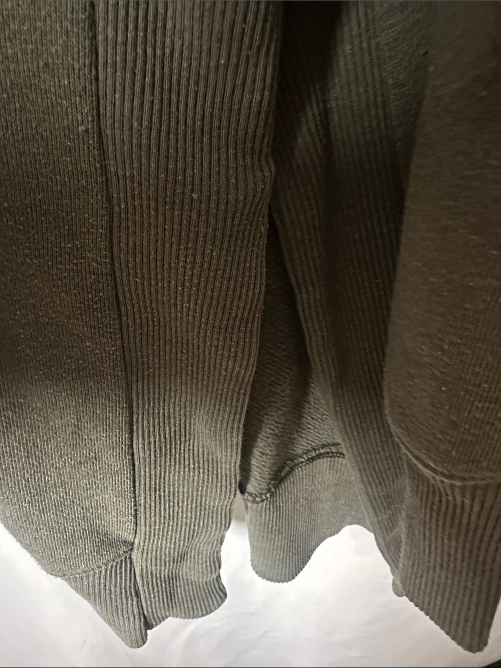 aerie Olive Green Crewneck Sweatshirt - Picture 5 of 7